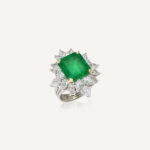 10 Carat Emerald-cut Statement | 14K White Gold | High Jewellery Supremacy