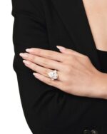 10 Carat Round Brilliant Statement | Fancy Pink | 14K White Gold - Image 7