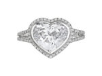 10 Carat Heart Shape Statement | Type IIa | Brilliant White / D color | FL/IF - Image 2