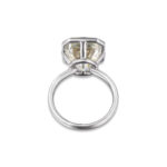 10 Carat Round Brilliant Statement | Fancy Yellow | 14K White Gold - Image 3