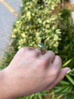 11.33 Carat Emerald Diamond Ring | 18K White Gold - Image 8