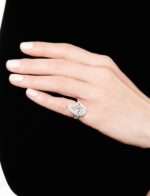 11.5 Carat Pear Statement | Brilliant White | VVS | 14K White Gold | Crystal-Clear Grandeur - Image 4