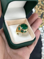 11.61 Carat Cushion Statement | 18K White Gold | Collector’s Grade Grandeur - Image 3