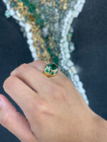 11.61 Carat Cushion Statement | 18K White Gold | Collector’s Grade Grandeur - Image 6