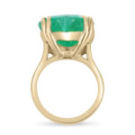 11.62 Carat Emerald Statement | 18K White Gold | Unparalleled Brilliance - Image 2