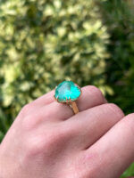 11.62 Carat Emerald Statement | 18K White Gold | Unparalleled Brilliance - Image 4