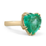 11.62 Carat Emerald Statement | 18K White Gold | Unparalleled Brilliance - Image 7
