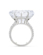 11 Carat Heart Shape Statement | Brilliant White | VS | 14K White Gold - Image 4