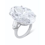11 Carat Oval Statement | Brilliant White / D color | VVS | 14K White Gold - Image 3