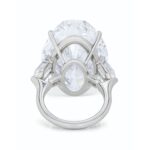 11 Carat Oval Statement | Brilliant White / D color | VVS | 14K White Gold - Image 6