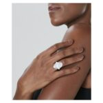 11 Carat Oval Statement | Brilliant White / D color | VVS | 14K White Gold - Image 7