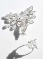 11 Carat Pear Statement | Brilliant White / D color | VVS | 14K White Gold - Image 5