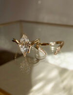 1.5 Carat Marquise Statement | Brilliant White | 14K White Gold | Pure Sophistication - Image 5