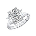 4.01 Carat Emerald Diamond Ring | SI | 18K Gold | Modern Nobility - Image 2