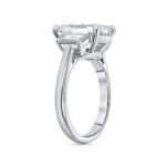 4.01 Carat Emerald Diamond Ring | SI | 18K Gold | Modern Nobility - Image 3