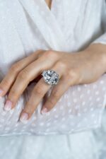 15 Carat Cushion Diamond Ring | Brilliant White | 18K Gold | Collector’s Grade Grandeur - Image 2