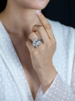 15 Carat Cushion Diamond Ring | Brilliant White | 18K Gold | Collector’s Grade Grandeur - Image 3