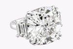 15 Carat Cushion Diamond Ring | Brilliant White | 18K Gold | Collector’s Grade Grandeur - Image 5