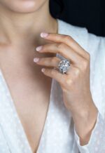 15 Carat Cushion Diamond Ring | Brilliant White | 18K Gold | Collector’s Grade Grandeur