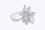 4.66 Carat Round Brilliant Statement | Brilliant White | 14K White Gold | Quiet Power - Image 5
