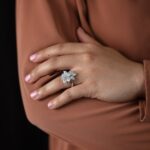 4.66 Carat Round Brilliant Statement | Brilliant White | 14K White Gold | Quiet Power