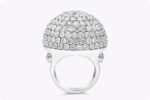 12.06 Carat Round Brilliant Statement | Brilliant White | 14K White Gold | Iconic Presence - Image 7