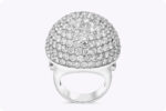 12.06 Carat Round Brilliant Statement | Brilliant White | 14K White Gold | Iconic Presence - Image 8
