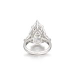 12.5 Carat Pear Statement | Brilliant White / J color | VS | 14K White Gold - Image 3