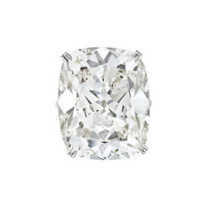 12 Carat Cushion Statement | Brilliant White | VS | 14K White Gold