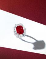 12 Carat Cushion Statement | Ruby Red | 14K White Gold | Collector’s Grade Grandeur - Image 3