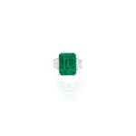 12 Carat Emerald-cut Statement | 14K White Gold | Collector’s Grade Grandeur