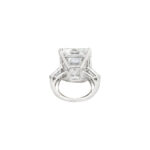 12 Carat Emerald-cut Statement / J color | VVS | 14K White Gold - Image 4