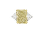 12 Carat Radiant Statement | Fancy Yellow | 14K White Gold | A Crown-Worthy Fancy Rarity