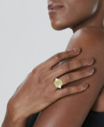 12 Carat Radiant Statement | Fancy Yellow | 14K White Gold | Colour-Collector’s Treasure - Image 2