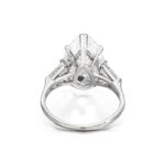 12 Carat Pear Statement | Brilliant White | VS | 14K White Gold | Collector’s Grade Grandeur - Image 3