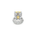 12 Carat Radiant Statement | Fancy Yellow | 14K White Gold | Rare Fancy-Color Splendour - Image 2