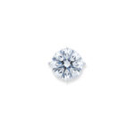 12 Carat Round Brilliant Statement | Brilliant White / D color | VVS | 14K White Gold - Image 7