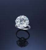 12 Carat Round Brilliant Statement | Brilliant White / D color | VVS | 14K White Gold - Image 8