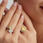 6 Carat Cushion Statement | Fancy Yellow | 18K Gold | Rare Fancy-Color Splendour - Image 4