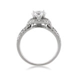 1.9 Carat Round Brilliant Diamond Ring | Brilliant White | 14K White Gold | Refined Light - Image 5