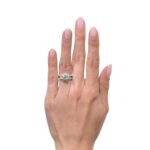 1.9 Carat Round Brilliant Diamond Ring | Brilliant White | 14K White Gold | Refined Light - Image 6