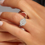 4.05 Carat Cushion Diamond Ring | Brilliant White | SI | 18K Gold | Modern Nobility