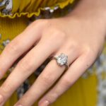 4.01 Carat Oval Diamond Ring | Brilliant White | 18K Gold | Effortless Elegance