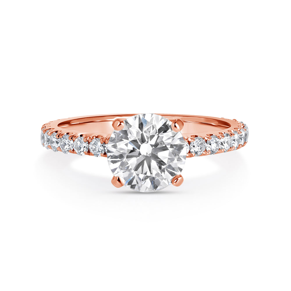 12999-1-5-carat-round-cut-diamond-engagement-ring-with-u-prong-setting-in-18-karat-rose-gold-front-view-primary.jpg 1.5 Carat Round Brilliant Diamond Ring | Brilliant White | 18K Rose Gold | Classic Charm - Image 1