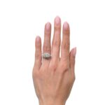 1.5 Carat Cushion Diamond Ring | Brilliant White | 14K White Gold | Classic Charm - Image 5