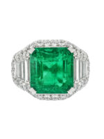 13 Carat Emerald-cut Statement | 14K White Gold | High Jewellery Supremacy