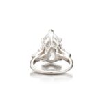 13 Carat Pear Statement | Brilliant White | SI | 14K White Gold | Unparalleled Brilliance - Image 11