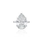 13 Carat Pear Statement | Brilliant White | SI | 14K White Gold | Unparalleled Brilliance - Image 4