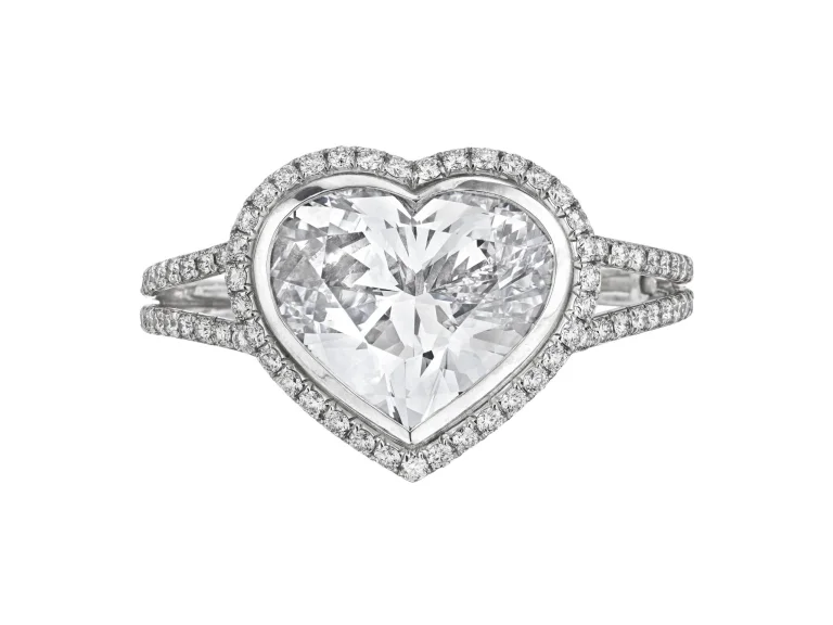 13 Carat Heart Shape Statement | Type IIa | Brilliant White / D color | FL/IF