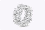 6.9 Carat Round Brilliant Statement | Brilliant White | 14K White Gold | Radiant Elegance - Image 6